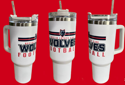 MLK Football 40oz Tumbler