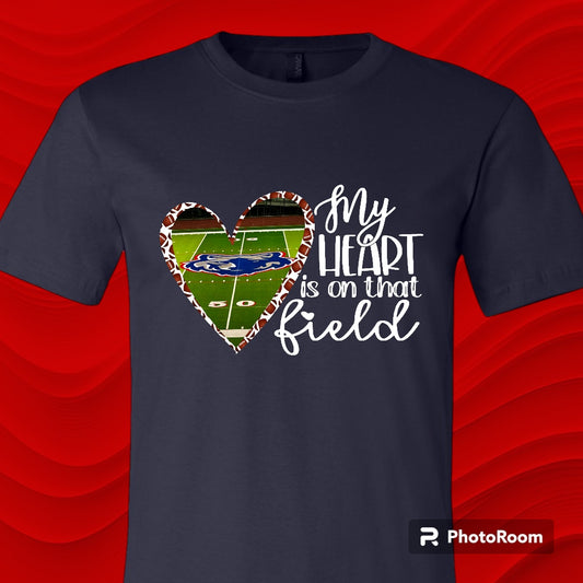 MLK Women's Heart on that field- Navy